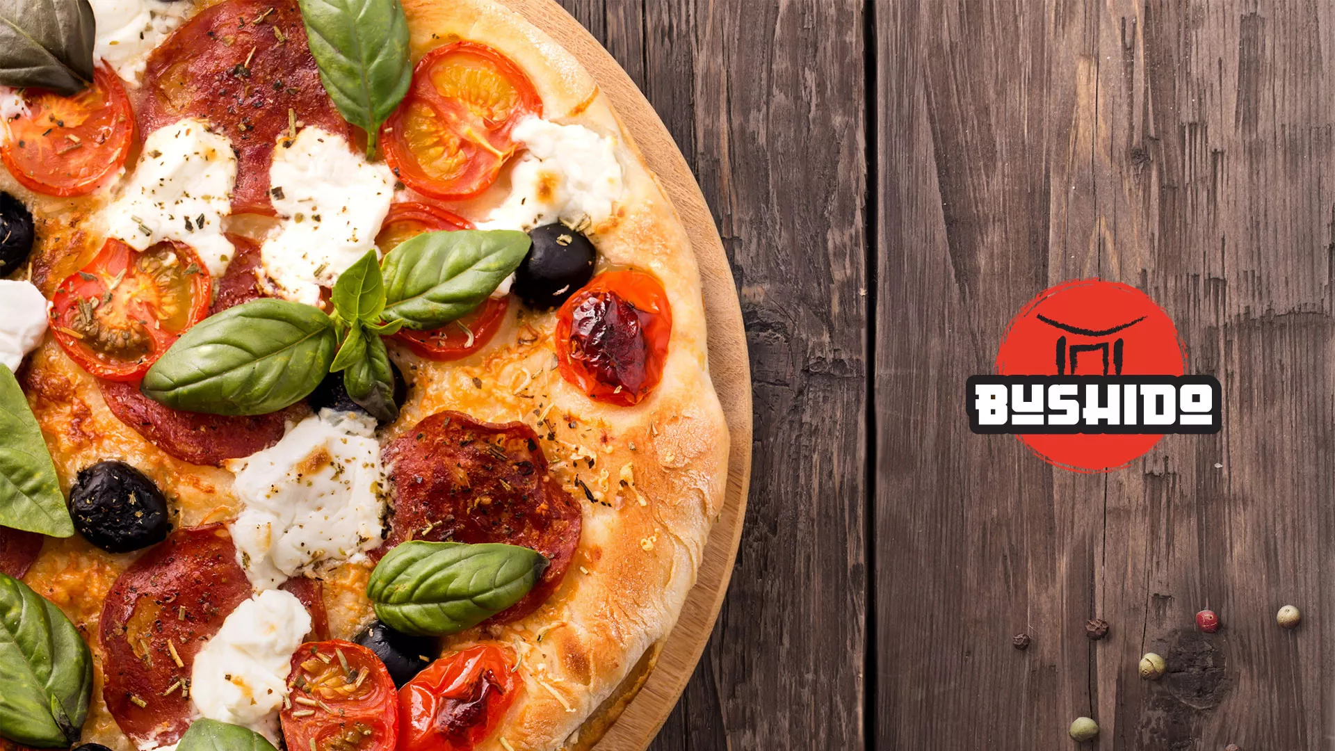 Разработка сайта для пиццерии «BUSHIDO» в Канске